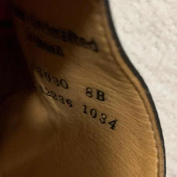 Black Embroidered Leather Mules by Spirituous - Picture 9 of 9